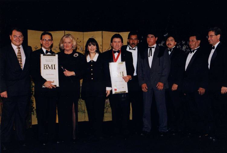 Hector Escamilla Receiving BMI Award – 1996